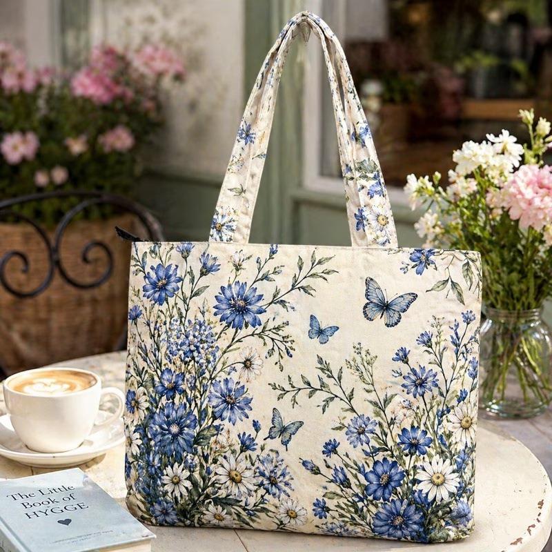 3D New Women's Cat Print Handbag Shoulder Bag Canvas Bag