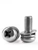 304 Stainless Steel Phillips Pan Head Screw Set with Washers, M2-M8