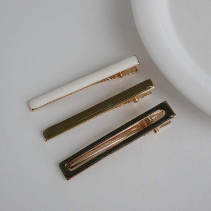 Zromi Hairpin Straight Monochromatic Women s Kitsch Look Retro Khaki