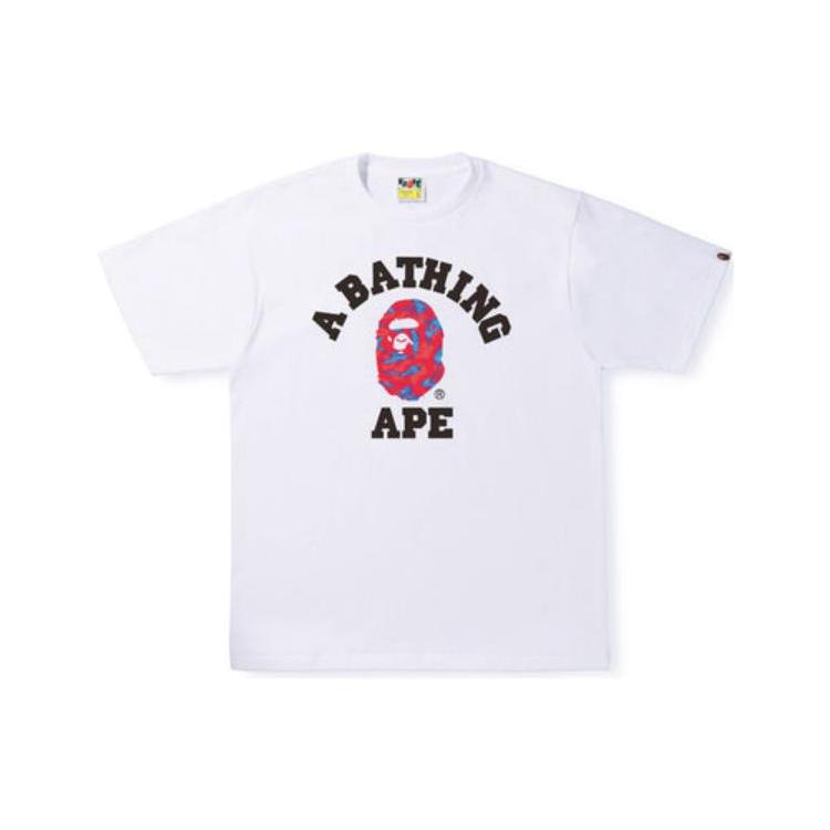 Bape Stroke Camo College Tee 1I30-110-054