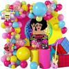 Music Theme Radio Balloon Wreath Passionate Lively Party Atmosphere Arrangement Balloon Chain Package