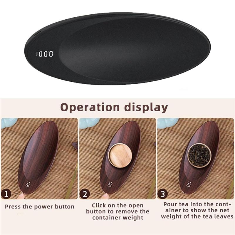 A96I-Grams Scales Digital Pocket Scale Electronic Tea Weighing Scale Coffee Scale Small Food Scales Mini Grams Scale