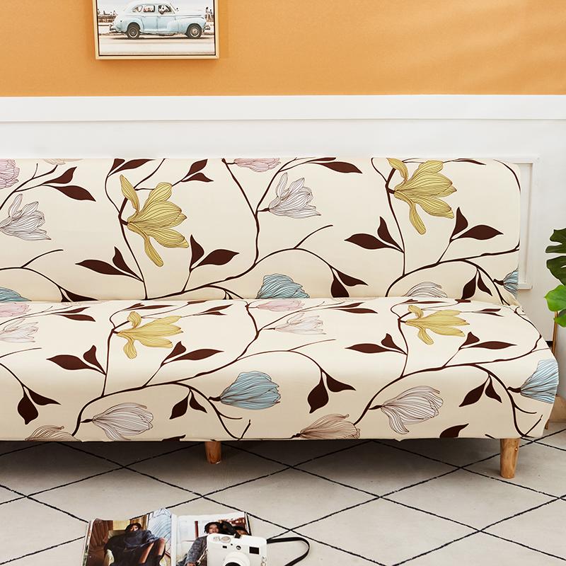 funiture protector for pets Sofa Bed Cover Elastic Armless Sofa Cover Stretch Sofa Bed Covers Funda Elastic Para Sofa Cama
