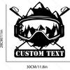 Custom Snowboarder Metal Wall Art, Personalized Goggle Name Sign for Home Decor Hot Sale