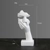 Gift Living Room Antiskid Base Figure Sculpture Desktop Ornaments Abstract Statue Resin Crafts