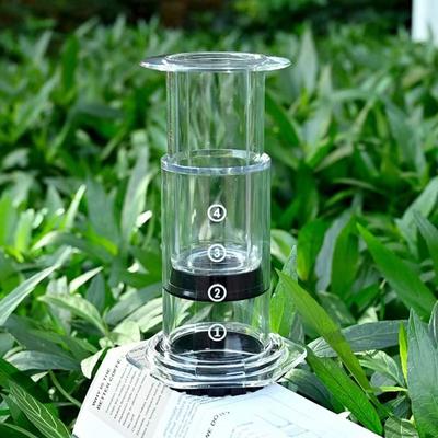 Portable Coffee Kettle French Style Hand Pour Coffee Maker Coffee Machine Press Coffee Pot Outdoor