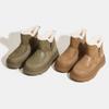 Women's Snow Boots Flat-soled, Warm Winter Women Boots Large-sized Ankle and Short Boots Female