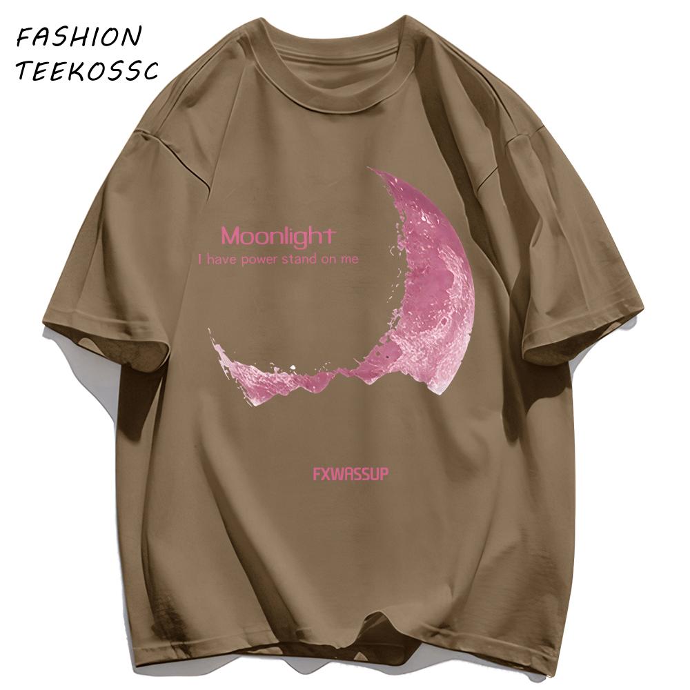 Moonlight I Have Powe Stand On Me Man TShirts Cotton Basics T Shirt Hip Hop Summer Unisex Clothing Loose AllMatch Streetwear S