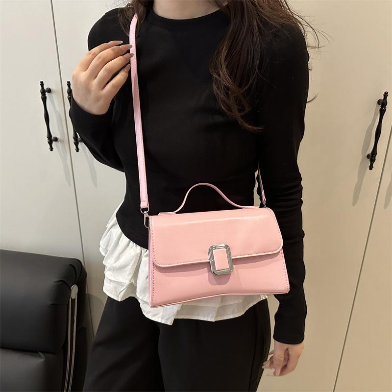 This Year's Popular Fashion Retro Small Bag Women's 2025 New French Niche Design Shoulder Crossbody Small Square Bag
