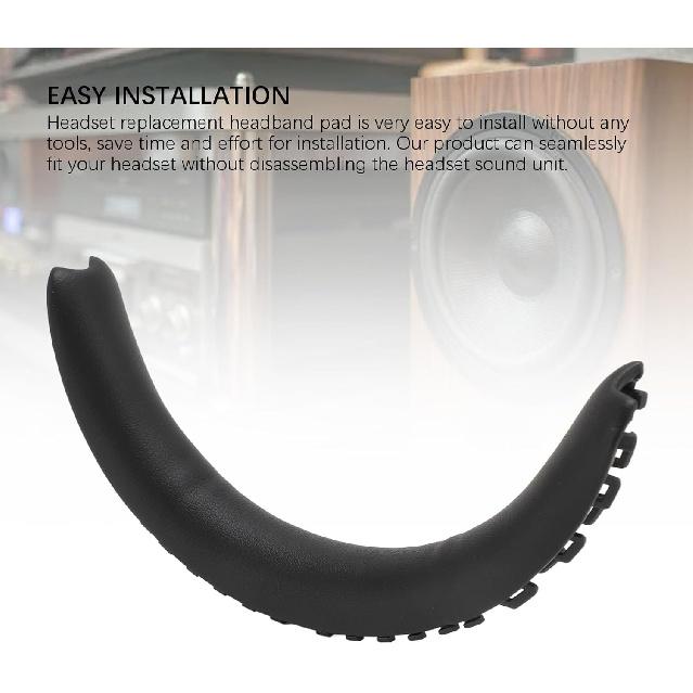 Protein Leather Headband Pad Compatible with AW920H, Headphones Replacement Band, Headset Head Cushion Cover Repair Part