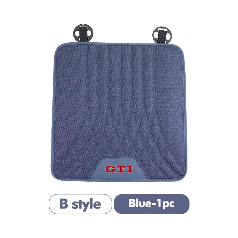 RSQ1 Valve Stems Caps For Volkswagen VW Car Soft Diamond Grid Ice Silk Cushion Anti-Slip Cooler Pad Beetle CC B5 B6 B7 EOS GTI MK2 MK