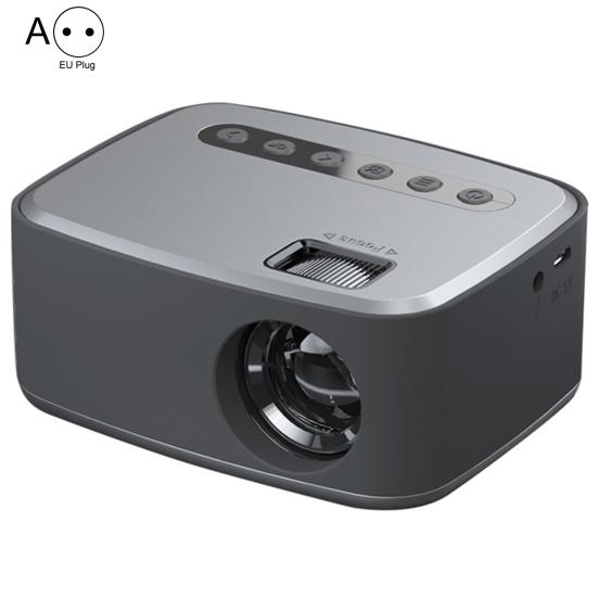 1 Set Video Projector with Remote Control Supporting AV/USB HDMI-compatible 1080P Compatible Wireless