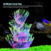 Aquarium Fish   Artificial Silicone Coral Sea Anemone Water Plant Landscape Ornament Decoration Accessory