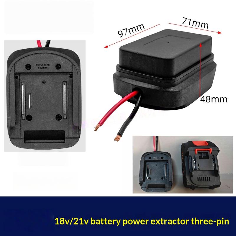 1Set Auto Emergency Power Initiate Clamp Electric Equipment Adapter Motor Energy Revive Glory.