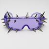 Exaggerated Oversized Sun Glasses Unique Halloween Rivet Sunglasses Steampunk Sunglasses  Costume