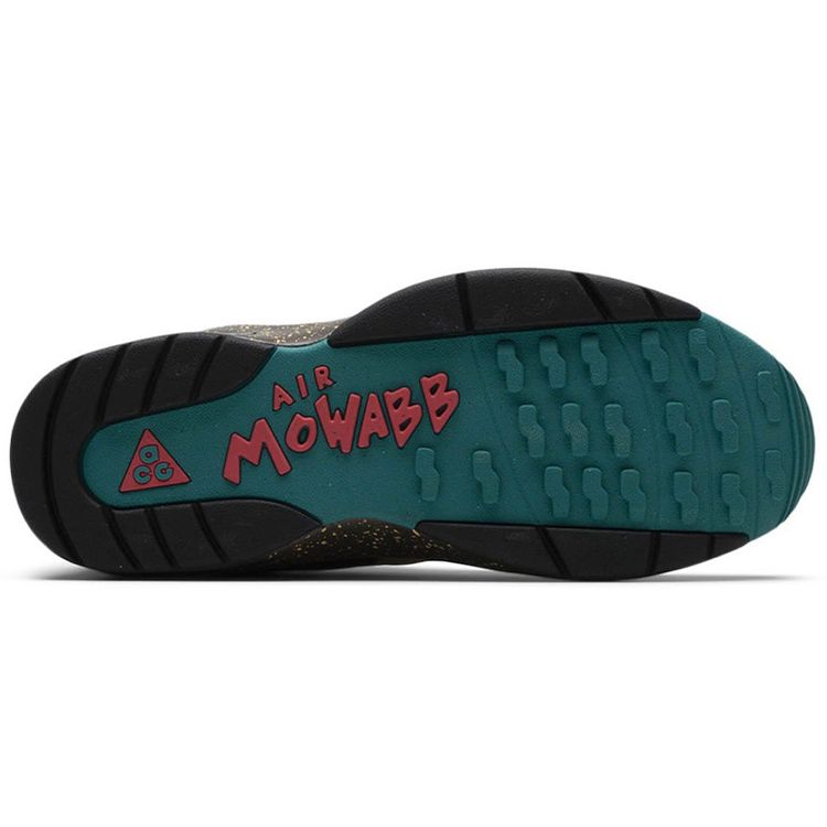 Nike ACG Air Mowabb Twine Unisex Sneakers Brown Fusion-Red Club-Gold DC9554-700