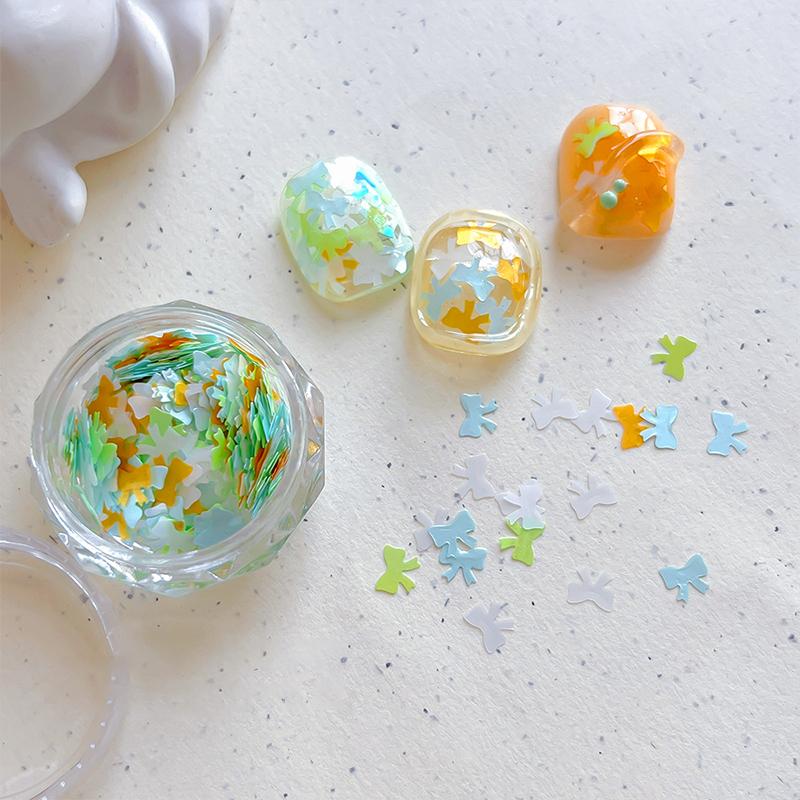 

1 банка смешанных конфетных цветов фольгированных хлопьев, блестки для ногтей, украшение для нейл-арта, кончики для маникюра, шармы для женщин, девушек, аксессуары для DIY