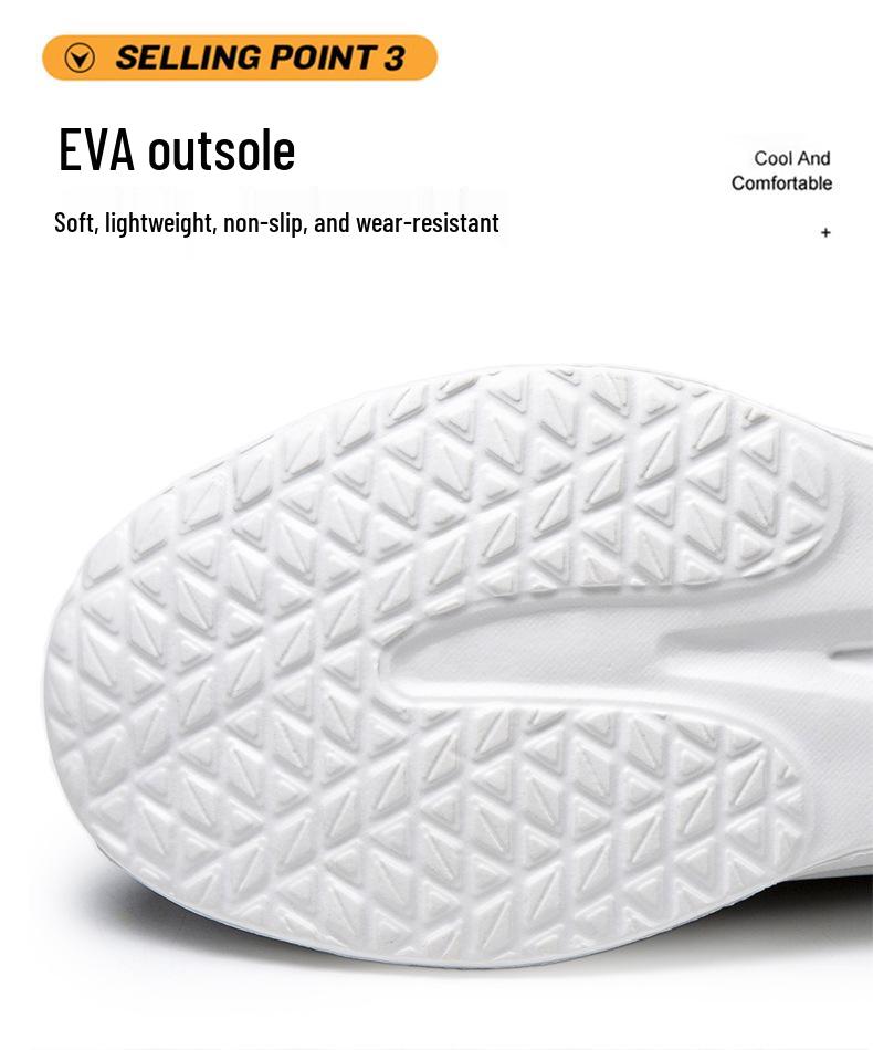 Men's Korean Style Breathable Mesh Slip-On Casual Sports Shoes