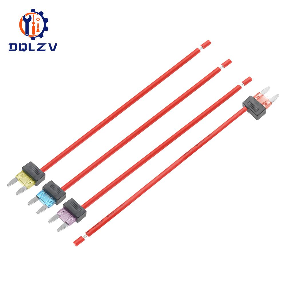 32V Mini ATM APM Blade Simple Safety Device 3A 5A 10A 15A 20A Car Fuse Holder Add-a-circuit TAP Adapter Fuse Holders1