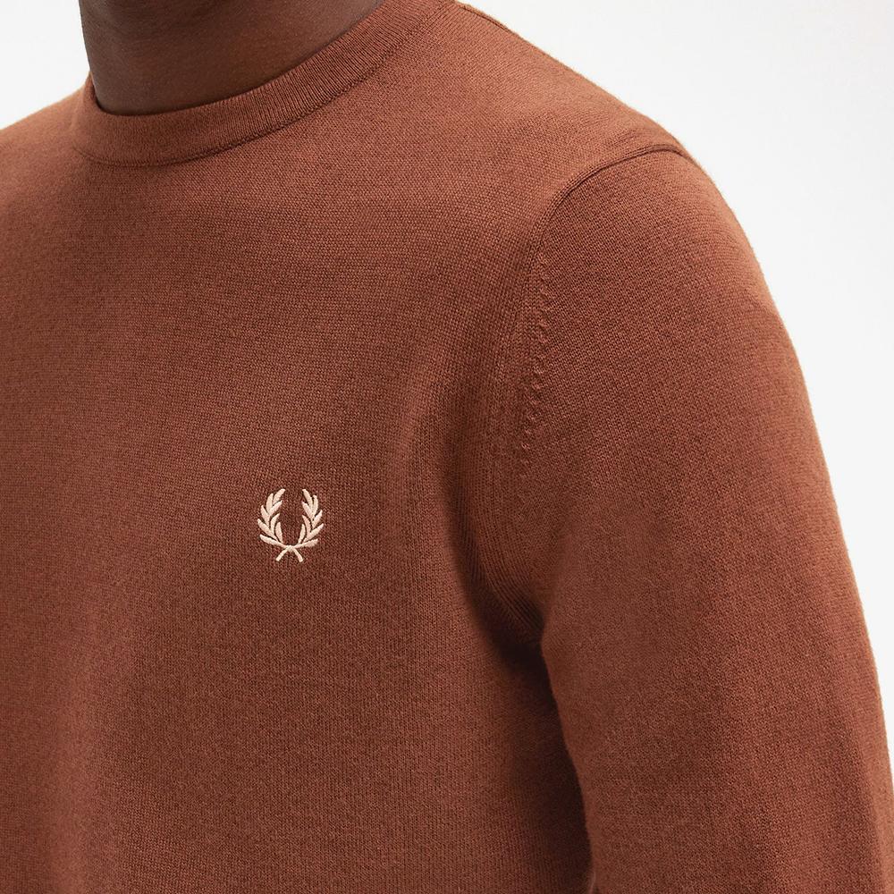 Fred Perry [Baseline] Classic Crew Neck Merino Wool Knit (S54) Afpm2439601-S54