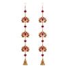 Набор настенных подвесок Лотос (2 шт), Jhumki Bead Lotus-Ganesh Chaturthi Decoration Items Set,  JH Gallery