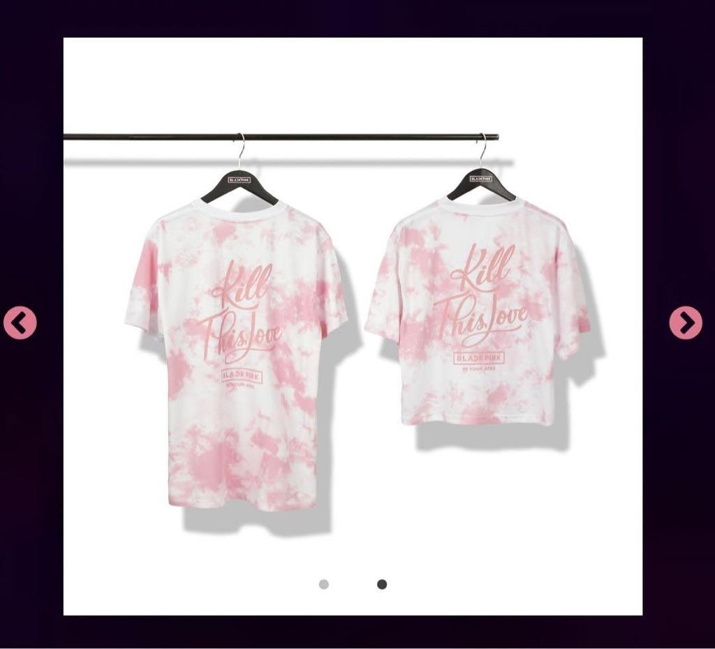 [USED] BLACKPINK cropped T-shirt