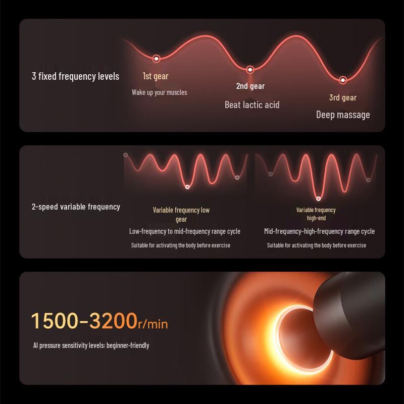 Jingdong JZ J9 Heat Professional Massage Gun CN Plug (adapter Included)