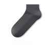 Men's Summer Mesh Breathable Thin Business Solid Color Short Socks with Sweat Absorption, Odor Resistance and Non-Slip Heel - Boat Shoes