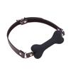 Silicone Leather Dog Bones Mouth Gag  Bondage  Slave Restraints Sex Toys  (Pink)  Sex Mouth