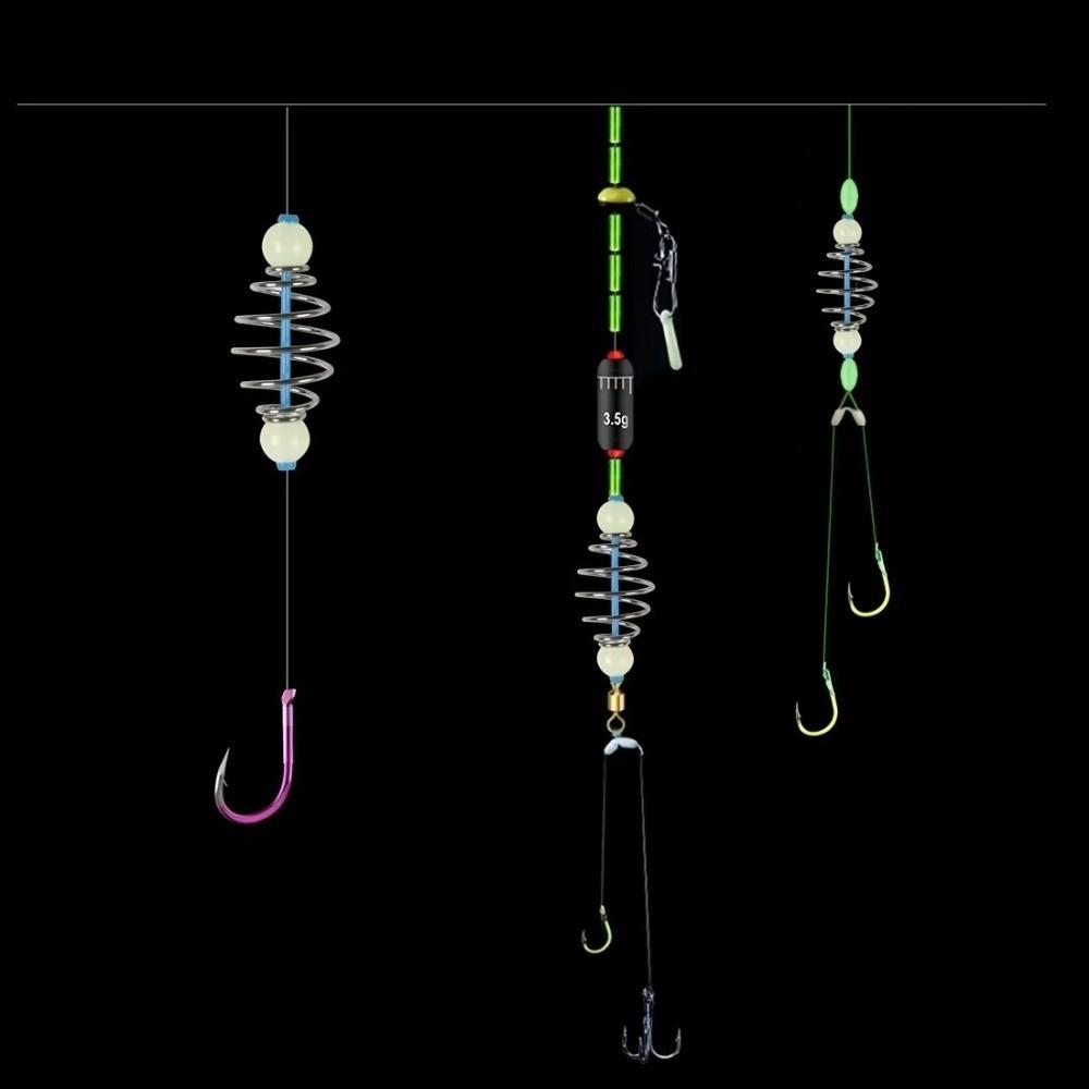 Stainless Steel Fishing Hook Spring Design Stainless Steel Hook 2025 Explosion Hook  Bait Fishing