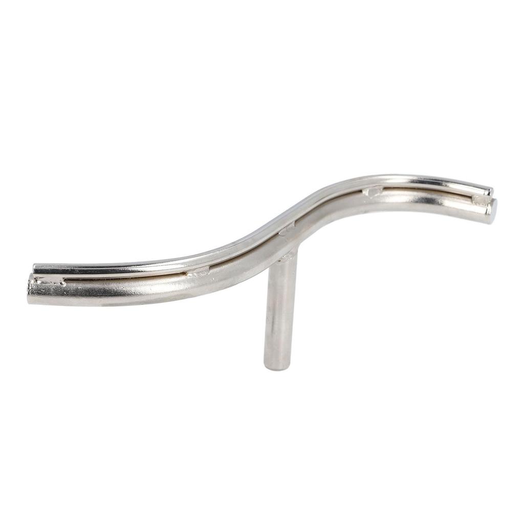 Gebogener 5/8" I Drechselwerkzeughalter Edelstahlhalter für vielseitige Holzbearbeitung