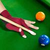 Pool Billiards Gloves Sport 3 Fingers Men Women Left Or Right Hand Gloves Adjustable Pool Cue Mittens Sport Accessories For