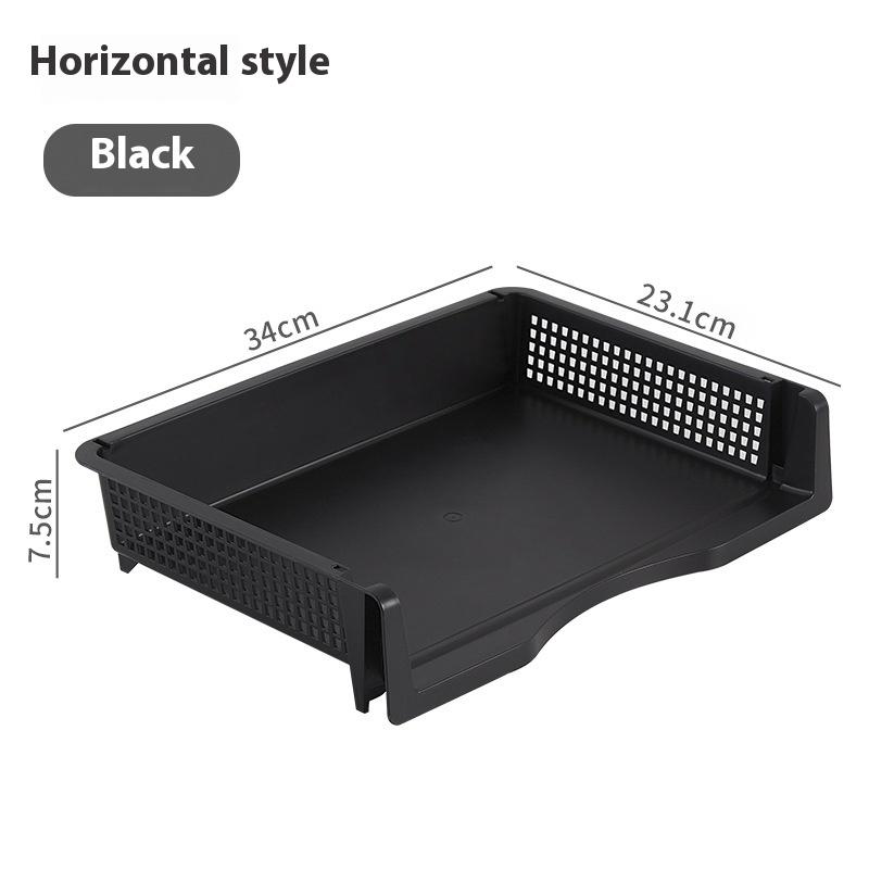 1/3Pcs Detachable Plastic Office File Folder Stand Multi-Layer Desktop Storage Ra Desk Organizer Box Document Holder