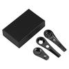 High Quality Portable Black Smoking Pipe Magnetic Metal Spoon With Gift Box