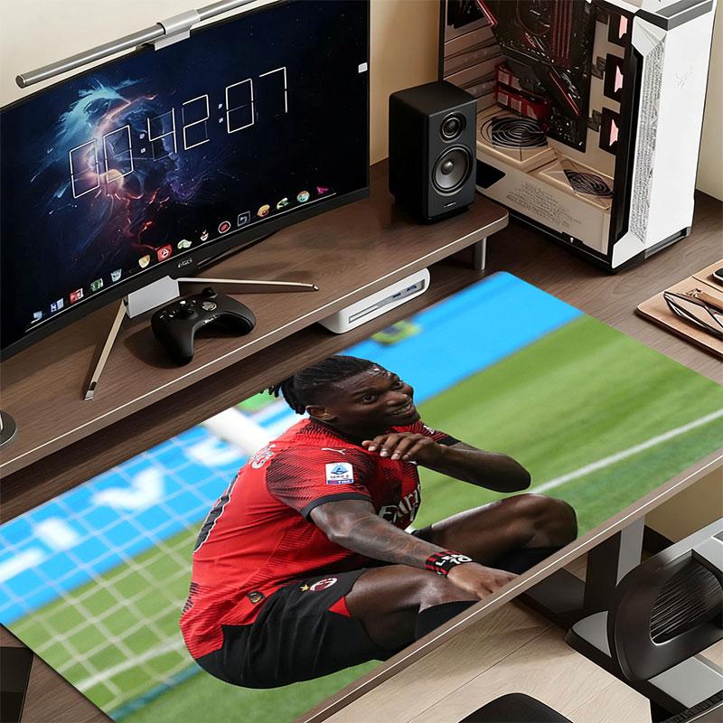 Leao Mouse Pad, Large Gaming Desk Mat, Non-slip XXL Mousepad for Laptop & Tablet, Mini PC Playmat with Stitched Edges