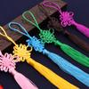 Small Size Handmade Chinese Knot Pendant Chinese Style Gift Box Pendant Chinese Knot Tassel  Car