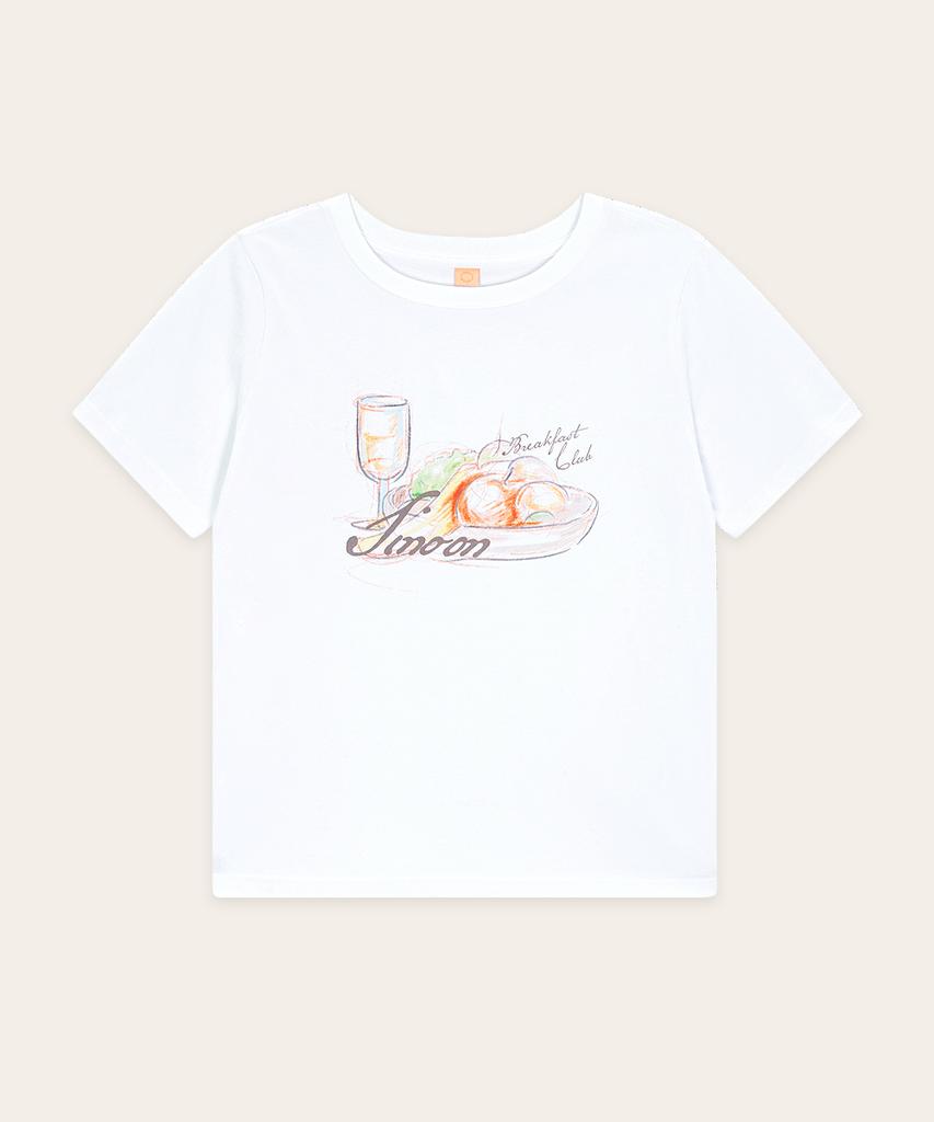 SINOON Sinoon Breakfast Club T-Shirt (White)