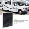Tragbares Solarpanel 200W 12V Monokristallin Hohe Umwandlungsrate für Automobile Häuser Boote Campi
