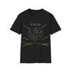 Unisex-T-Shirt aus weicher Baumwolle. Band Poco Unisex T-Shirt