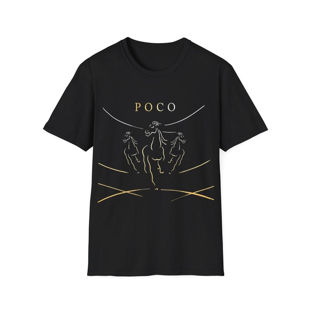 Unisex Soft Cotton T-Shirt. Band Poco Unisex T-Shirt S