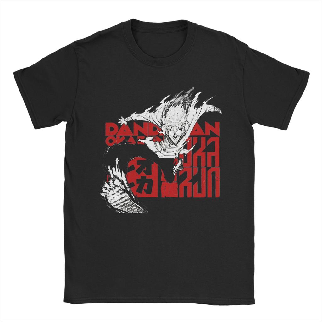 Dandadan   Tshirts Unisex 100%Cotton Tops Kawaii Cool Anime Manga  Round Neck Short Sleeve