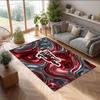 Tappeto in Flanella Stampato Manchester United Antiscivolo Morbido Poliestere Tappeto per Pavimento Tappetino Decorativo per Interni per Camera da Letto Soggiorno Divano