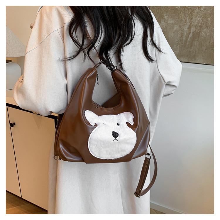 Fashion Pu Large Bag For Women With Multiple Pockets For Daily Use
