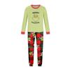 Christmas Print Cute Family Set Pajamas, Home Clothes, Family Set Long Sleeve Top Pants Set