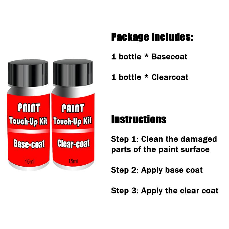 Automotive Touch-Up Paint Kit (With Brush) for Toyota CHR Paint Scratch Remover Car Paint Repair DIY Car Accessories Touchup Paint2