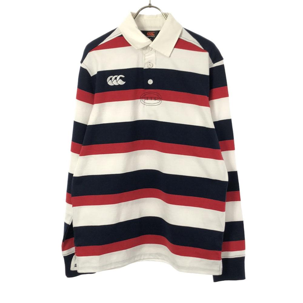 

CANTERBURY OF NEW ZEALAND неиспользованный Вышивка логотипа Border С длинным рукавом Рубашка-лагерь Мужская Б/у