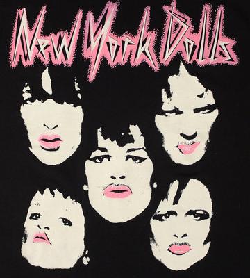 New York Dolls Band Member T Shirt For Men Black Size S To 4XL BL072