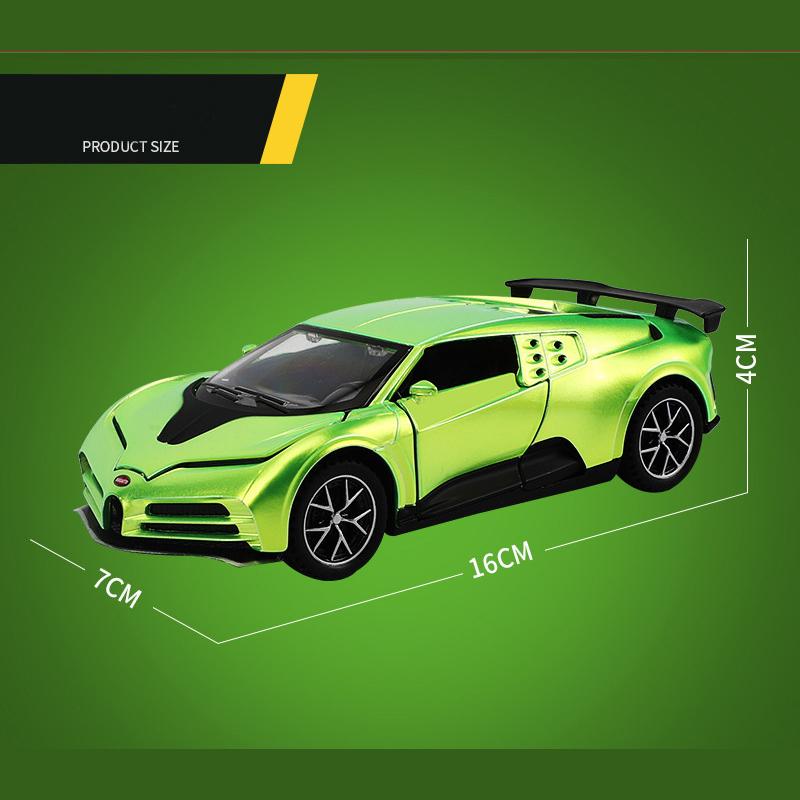 Modellino Auto Bugatti Centodieci In Scala 1:32 - Pressofuso Con Suono E Luci - ChiMei