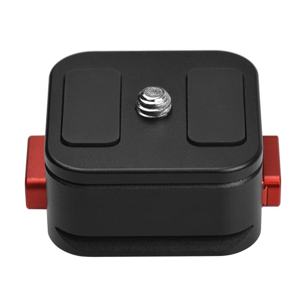 Aluminum Alloy Quick Release Plate Tripod QR Plate Camera Mount Adapter Quick Setup with 1 4 Inch Screw for DSLR Camera