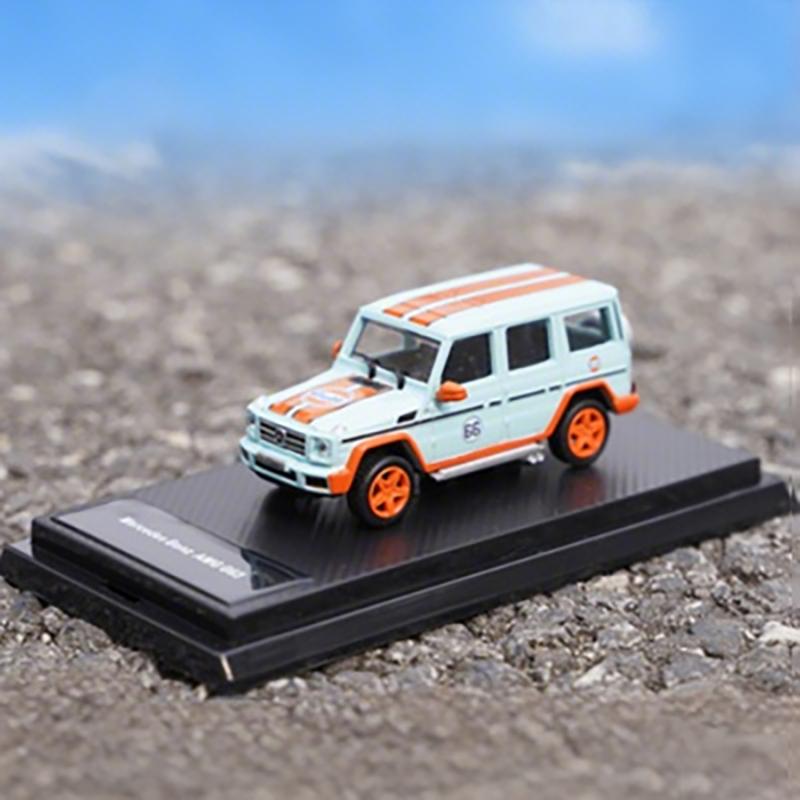 1:64 Benz G63 6X6 AMG Benz G500 4X4 Alloy Car Diecasts & Toy Vehicles Car Model Miniature Scale Model Car For Children